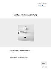 water & more WMA 6200 Montage- & Bedienungsanleitung