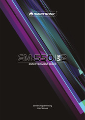 Omnitronic EM-550 MK2 Bedienungsanleitung
