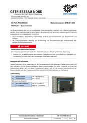 NORD Drivesystems SK TU4-PNS-M12-C Bedienungsanleitung