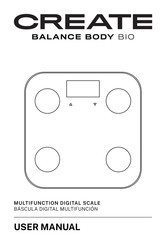 Create BALANCE BODY BIO Bedienungsanleitung