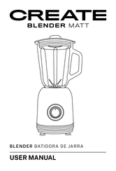 Create BLENDER MATT Bedienungsanleitung