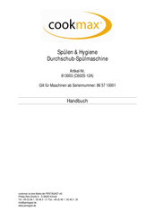CookMax 813003 Handbuch