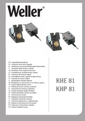 Weller KHP 81 Originalbetriebsanleitung