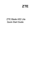 ZTE Blade A52 Lite Kurzanleitung
