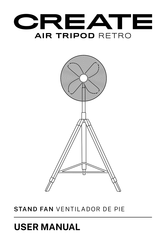 Create AIR TRIPOD RETRO Bedienungsanleitung