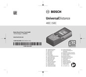 Bosch UniversalDistance 40 C Originalbetriebsanleitung