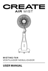 Create AIR MIST Bedienungsanleitung