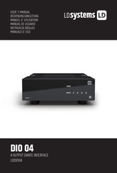 LD Systems LDDIO04 Bedienungsanleitung