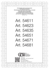 Gessi 54681 Montageanleitung
