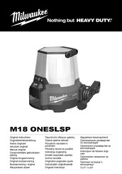 Milwaukee M18 ONESLSP Originalbetriebsanleitung