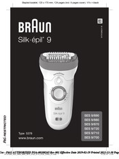 Braun Silk epil 9 SES 9/710 Bedienungsanleitung