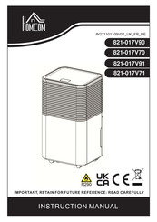 HOMCOM 821-017V91 Bedienungsanleitung