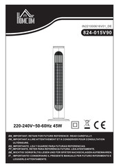 HOMCOM 824-015V90 Bedienungsanleitung