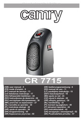 Camry CR 7715 Bedienungsanweisung