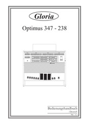 Gloria Optimus 239 Bedienungshandbuch