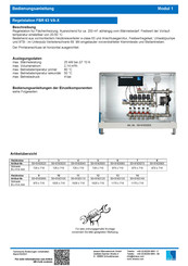 Strawa FBR 63 VA-X Bedienungsanleitung