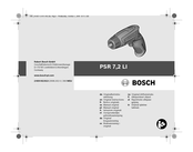 Bosch PSR 7,2 LI Originalbetriebsanleitung