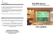 EAGO EO-SPA 1211 Installations- Und Bedienungsanleitung