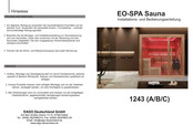 EAGO E1243A Installations- Und Bedienungsanleitung