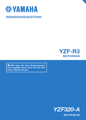 Yamaha YZF320-A 2018 Bedienungsanleitung