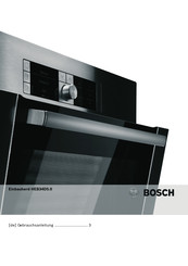 Bosch HEB34D5 0 Serie Gebrauchsanleitung