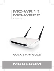 Modecom MC-WR11 Kurzanleitung