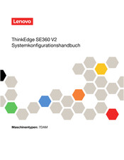 Lenovo ThinkEdge SE360 V2 7DAM Handbuch