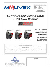 MOUVEX B200 Flow Control 12R/10L HY Betriebsanleitung