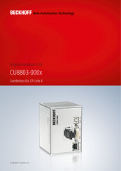 Beckhoff CU8803-000-Serie Originalhandbuch