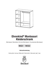 Ehrenkind Montessori MKS02 Gebrauchsanweisung