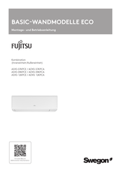 Fujitsu ASYG 12KPCE Montage- Und Betriebsanleitung
