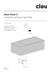 Clou New Flush 3 CL/03.03432 Montageanweisungen