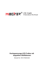 Miboxer Mi-Light HF2P400V220 Bedienungsanleitung