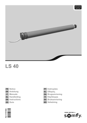 SOMFY LS 40 Anleitung