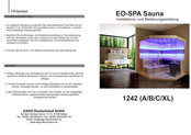 EAGO EO-SPA 1242 A Installations- Und Bedienungsanleitung