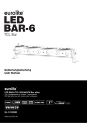 EuroLite LED Bar-6 Bedienungsanleitung