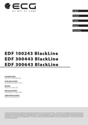 ECG EDF 100243 BlackLine Bedienungsanleitung