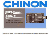 CHINON 35FA Super Gebrauchsanleitung