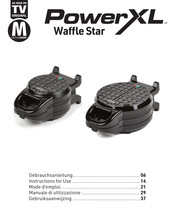MediaShop PowerXL Waffle Star Gebrauchsanleitung