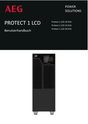 AEG Protect 1 LCD 15 kVA Benutzerhandbuch
