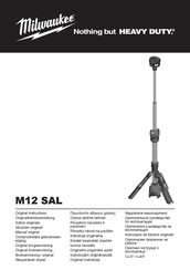 Milwaukee M12 SAL Originalbetriebsanleitung