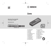 Bosch Zamo Originalbetriebsanleitung