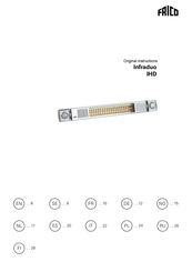 Frico IHD17 Bedienungsanleitung