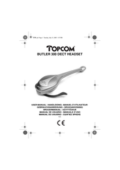 Topcom BUTLER 300 DECT HEADSET Gebrauchsanweisung
