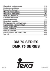 Teka DM 75 Serie Bedienungsanleitung