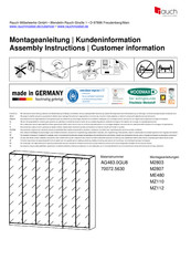 Rauch M2803 70072.5630 Montageanleitung