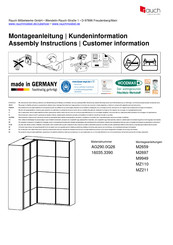 Rauch M2697 AG290.0Q26 Montageanleitung