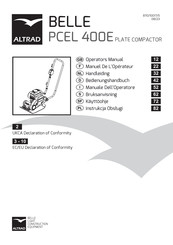 Altrad Belle PCEL 400E Bedienungshandbuch