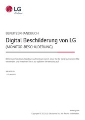 LG 98UM5K-B Benutzerhandbuch