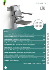 Pressalit PLUS R7865 Bedienungsanleitung